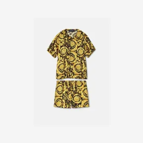 范思哲/Versace 黑色+金色+印花 1006890-1A04824-5B000