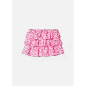 范思哲/Versace 儿童女孩系列 Logo Kids层叠裙 1007749-1A05196-5P110