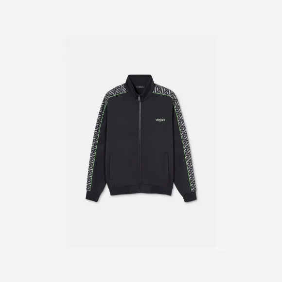范思哲/Versace Men's La Greca锦纶运动夹克 1007845-1A05640-5B970