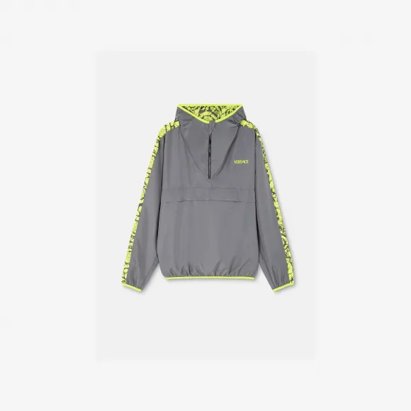 范思哲/Versace Men's Barocco Silhouette运动夹克 1008147-1A05829-5E150
