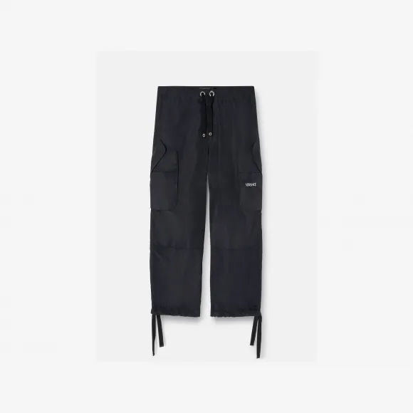 范思哲/Versace Men's 锦纶工装裤 1008344-1A06428-1B000