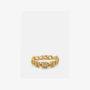 范思哲/Versace Women's 水晶 Tiles 手链 1009210-1A00621-4J090
