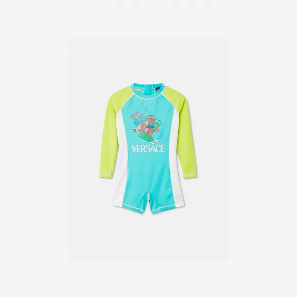 范思哲/Versace 儿童男婴系列 Sun Protect婴儿潜水服 1009628-1A05859-6G430
