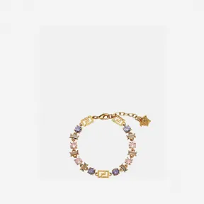 范思哲/Versace Women's 水晶Greca手链 1010354-1A00621-4J060