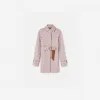 范思哲/Versace Women's Allover短风衣 1010883-1A08206-2PL50