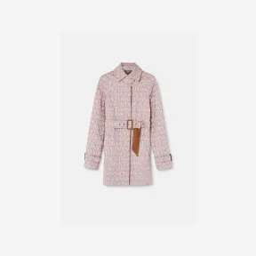范思哲/Versace Women's Allover短风衣 1010883-1A08206-2PL50