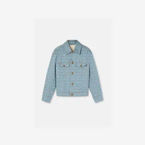 范思哲/Versace Men's Allover夹克 1011032-1A07734-2UL90