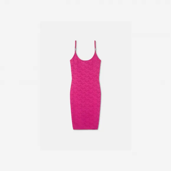 范思哲/Versace Women's La Greca Medusa '95迷笛连衣裙 1011396-1A08240-1PO30