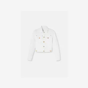 范思哲/Versace Women's Medusa '95丹宁夹克 1011657-1A08570-1D110