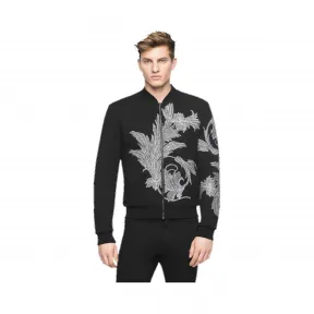 范思哲/Versace 巴洛克刺绣运动外套 - 黑色 外套&大衣 A73845-A217891_A008