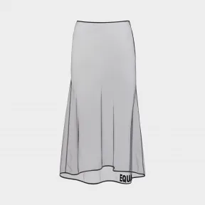 范思哲/Versace Equality 中长款薄纱半身裙 - 黑色 半身裙 A78560-A207625_A1008