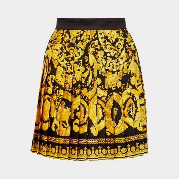 范思哲/Versace Baroque FW'91 印花真丝半身裙 A79400-A225583_A7008