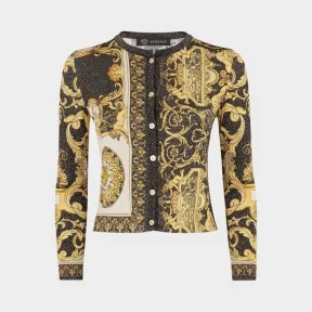 范思哲/Versace Barocco印花开衫 A79746-A226986_A7008