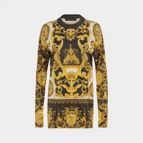 范思哲/Versace Barocco印花卫衣 A80749-A226986_A7008