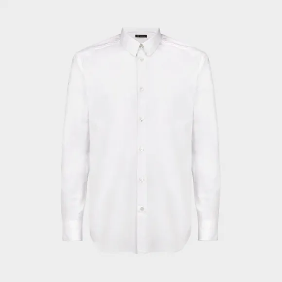 范思哲/Versace 纯棉纽扣衬衫 A81312-A222403_A001
