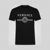 范思哲/Versace 修身版Logo装饰可持续面料T恤 A83159-A228806_A008