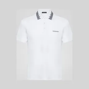 范思哲/Versace 刺绣Barocco Polo衫 A83573-A230671_A001