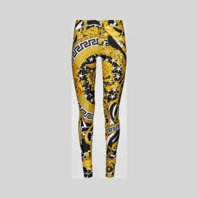 范思哲/Versace Savage Barocco印花打底裤 A83807-A231251_A7900