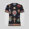 范思哲/Versace Pierres Grandes印花T恤 A83904-A231548_A72W