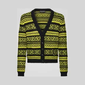 范思哲/Versace 针织提花开衫 A84076-A230554_A486