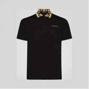 范思哲/Versace  Barocco图案Polo衫 A85106-A231240_A2003