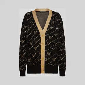 Versace  GV Signature提花金银线织物开衫 A85553-A233220_A2003