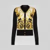 Versace  Barocco Rodeo图案开衫 A85554-A233111_A1008