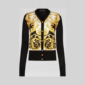 Versace  Barocco Rodeo图案开衫 A85554-A233111_A1008