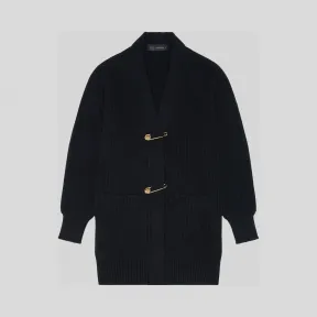 Versace  安全别针羊毛开衫 A85696-A233143_A1008