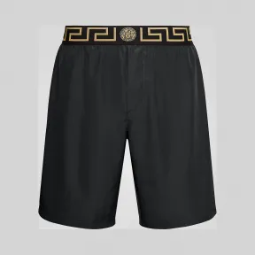 范思哲/Versace 经典希腊回纹美杜莎游泳短裤 ABU01003-AP00054_A80G