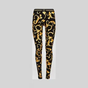 范思哲/Versace Barocco印花打底裤 AGD03000-AC00336_A732D