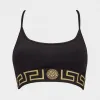 范思哲/Versace Greek Key 运动文胸 - 黑色 文胸 AUD01021-AN00178_A1008