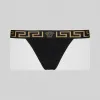 范思哲/Versace 希腊回纹镶边丁字裤 AUD01042-AC00058_A1008