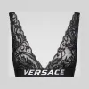 范思哲/Versace Versace Logo蕾丝无钢圈文胸 AUD10003-AZ00018_A1008