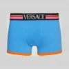 Versace  Logo装饰平角裤 AUU04016-A232741_A1400