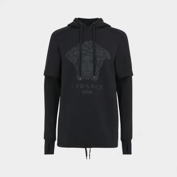 范思哲/Versace Versace美杜莎健身连帽衫 AUU19000-AP00190_A2A2