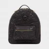 范思哲/Versace 巴洛克刺绣背包 - 黑色 双肩背包 DBFF269-DNATBA_KNJOC