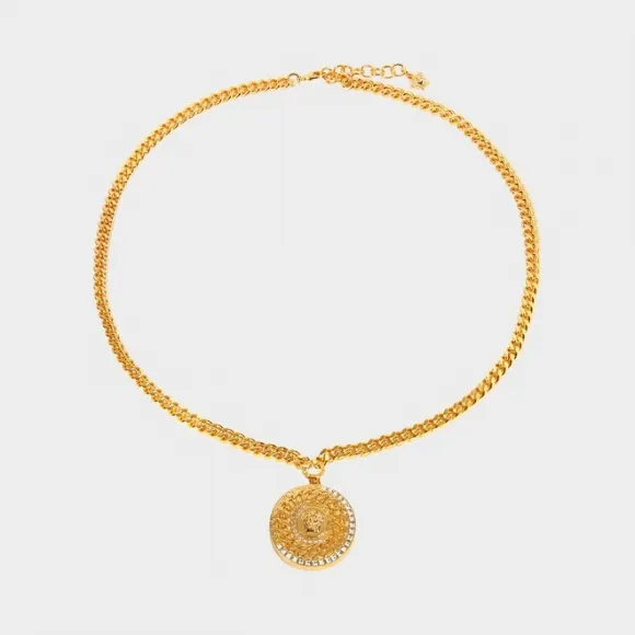 范思哲/Versace 链式美杜莎项链 DG17559-DJMX_DCO0H