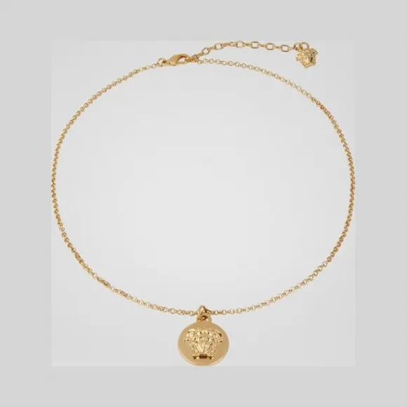 范思哲/Versace 美杜莎吊坠项链 DG1F009-DJMT_D00O