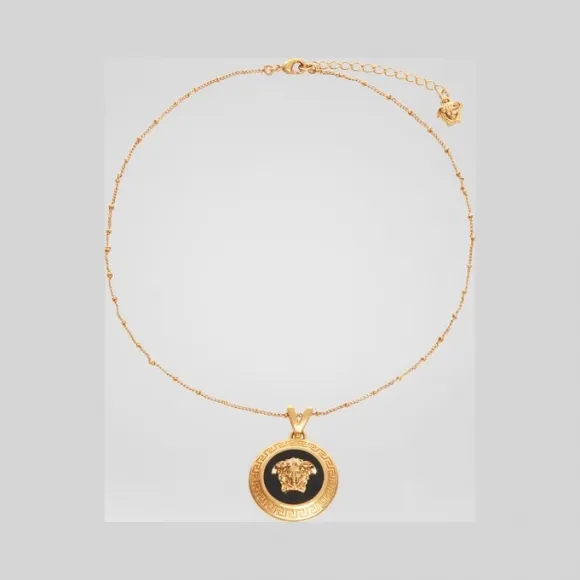 范思哲/Versace 美杜莎头像项链 DG1G543-DJMS_K41T