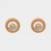 范思哲/Versace 珍珠母美杜莎耳钉 DG27042-DJMTD_D01TR