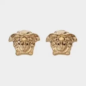 范思哲/Versace 美杜莎铆钉耳钉 DG2F065-DJMT_D00O