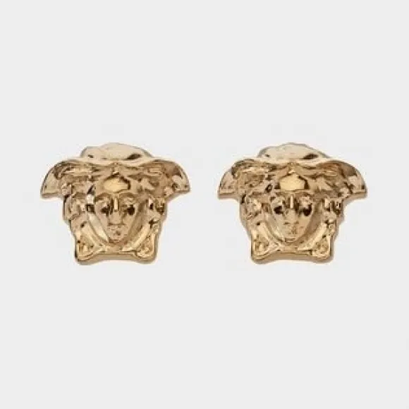 范思哲/Versace 美杜莎铆钉耳钉 DG2F065-DJMT_D00O