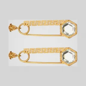 范思哲/Versace 安全别针耳坠 DG2H253-DJMX_KCOT