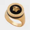 范思哲/Versace 美杜莎树脂戒指 DG57285-DJMR_K41T