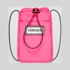 范思哲/Versace Fluo Logo印花颈挂钱包 DP37457-DNYDA_D6LN