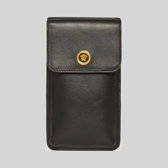 范思哲/Versace Icon皮革颈挂钱包 DP37629-DVTE4_D41OH