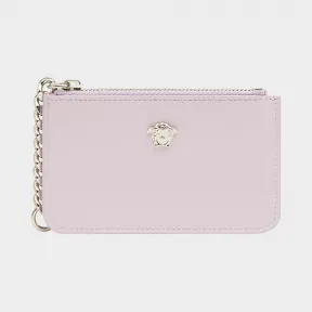 范思哲/Versace 美杜莎头像真皮钥匙包 - 粉 钥匙挂件 DP3F534-DVITX_KR2P