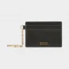 范思哲/Versace 夹扣式皮革卡夹 - 绿色 小配饰 DP3F869-DVITX_KWAOC