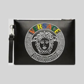 范思哲/Versace 彩色美杜莎Logo小袋 DP85102-DVT7L_KNMP